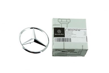 Mercedes-Benz W205 C-Class Sedan Genuine Emblem Trunk Star New